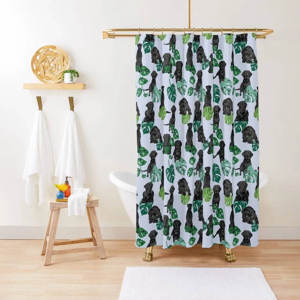 Black Labrador Tropical Shower Curtain Anime Bathroom Bathroom Shower Set Bathroom Deco Curtain
Black Labrador Tropical Shower Curtain Anime Bathroom Bathroom Shower Set Bathroom Deco Curtain