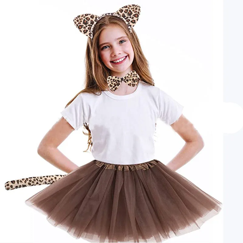 Женский костюм для косплея, повязка на голову с котом гепардом, хвостом и бантом, леопардовым принтом
Женский костюм для косплея, повязка на голову с котом гепардом, хвостом и бантом, леопардовым принтом