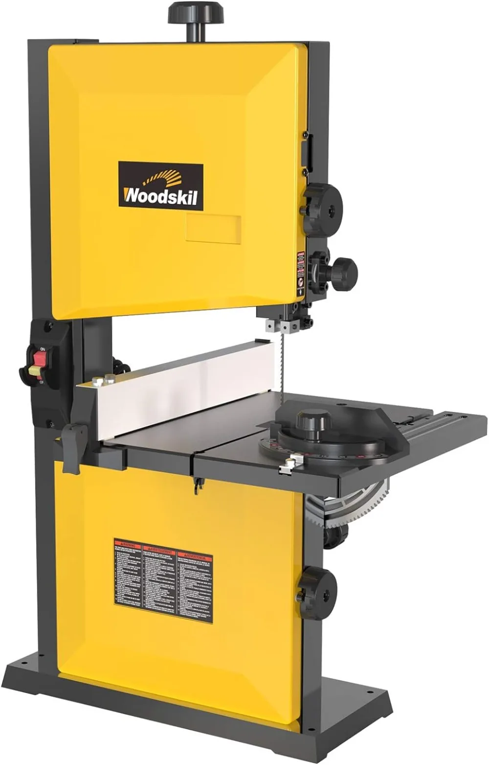 

9-Inch 2500FPM Band Saw with Steel Base, Cast Table, Removable Key - Benchtop