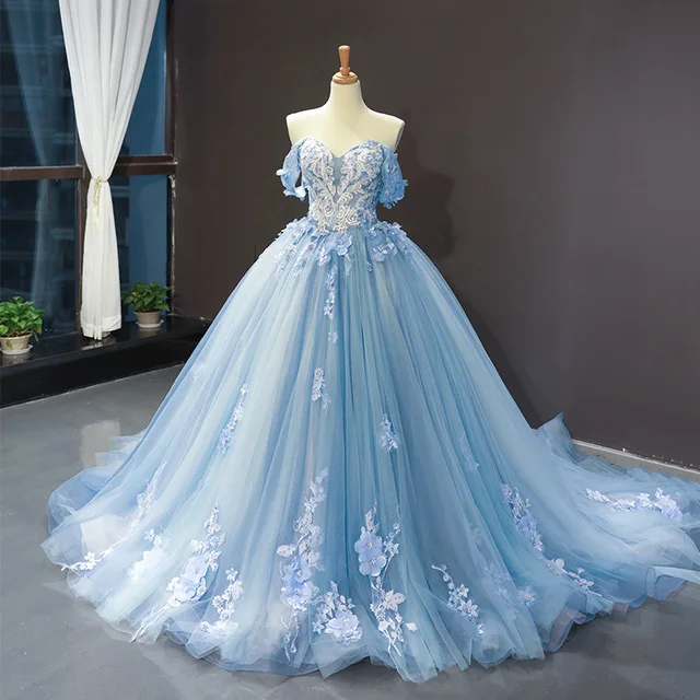 Robe de bal élégante à épaules dénudées pour filles, nouvelle collection 2023 1