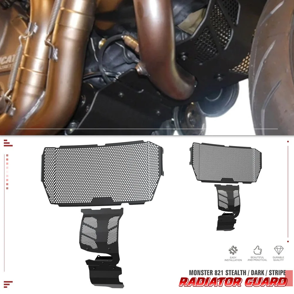 FOR Ducati Monster 821 2013-2020 Radiator Grille Guard Cover And Engine Guard Set Monster 821 Stealth / Dark / Stripe 2016 2017
FOR Ducati Monster 821 2013-2020 Radiator Grille Guard Cover And Engine Guard Set Monster 821 Stealth / Dark / Stripe 2016 2017