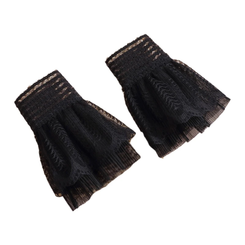 Women Fake Collar with False Sleeves Double Layer Lapel Mesh Dickey Cuff Dropship
Women Fake Collar with False Sleeves Double Layer Lapel Mesh Dickey Cuff Dropship