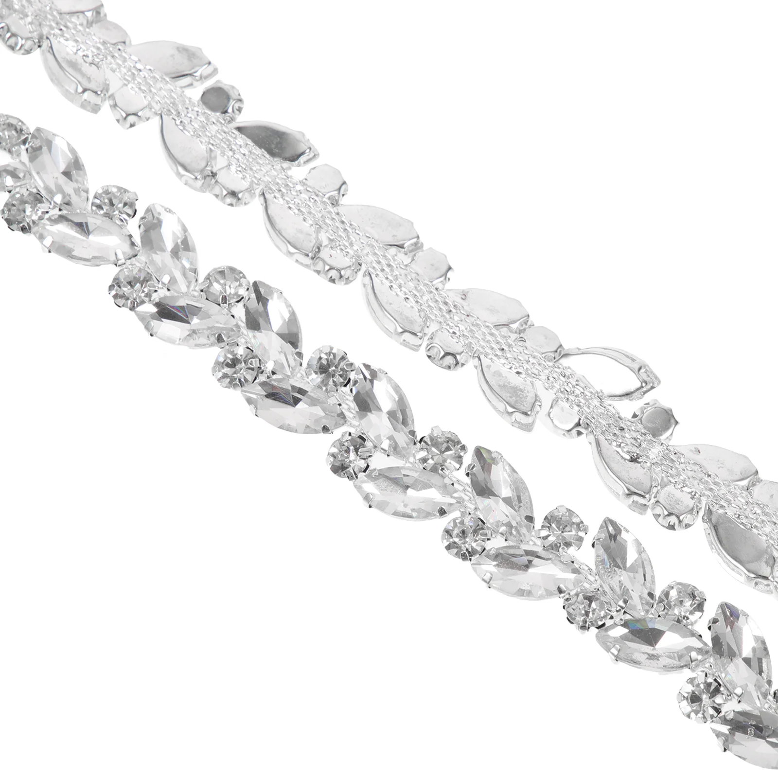 Alloy Marquise Rhinestone Flower Chain Bride Rhinestones Exquisite Clothes Trim Clothing DIY
Alloy Marquise Rhinestone Flower Chain Bride Rhinestones Exquisite Clothes Trim Clothing DIY