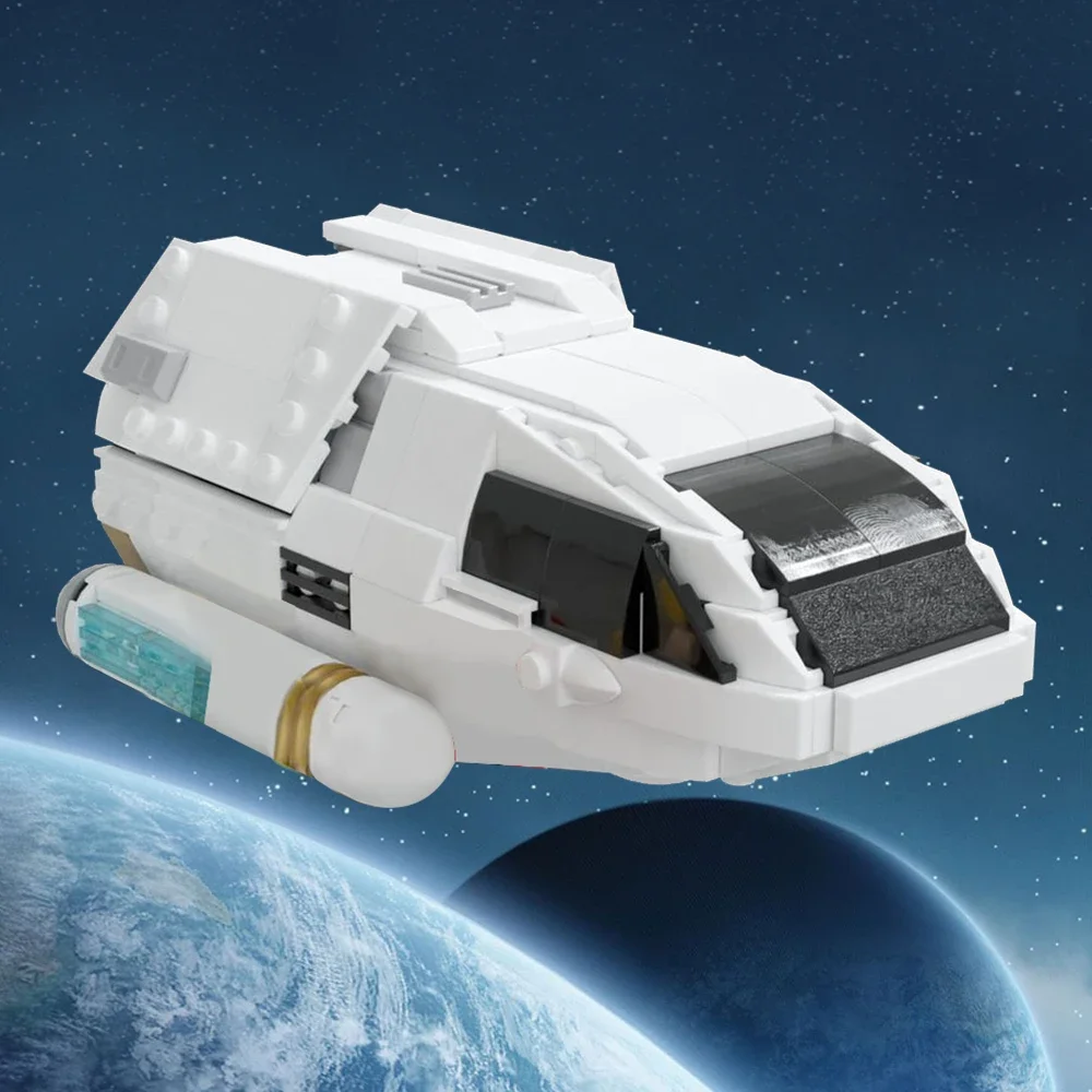MOC Type-6 Shuttlecraft Building Blocks Shuttle Spacecraft Series Classic Bricks Model For Children Kids Toys Home Decor Gift
MOC Type-6 Shuttlecraft Building Blocks Shuttle Spacecraft Series Classic Bricks Model For Children Kids Toys Home Decor Gift