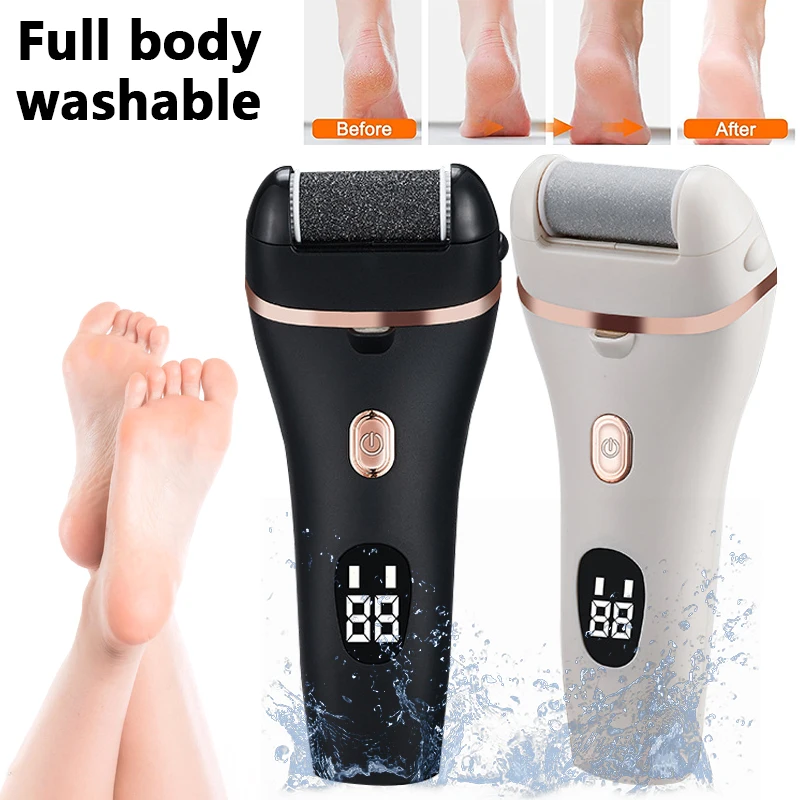 New rechargeable electric pedicure scrubbing machine IPX7 waterproof 2 speeds to eliminate dead skin and calluses on the feet
New rechargeable electric pedicure scrubbing machine IPX7 waterproof 2 speeds to eliminate dead skin and calluses on the feet
