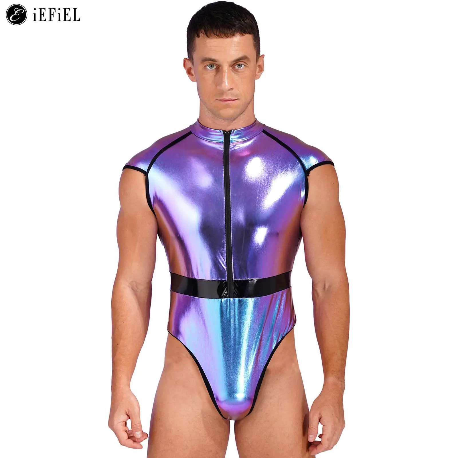 Mens Adult Astronaut Spaceman Costume One Piece Shiny Metallic High Cut Thong Leotard Bodysuit Halloween Cosplay Fancy Dress
Mens Adult Astronaut Spaceman Costume One Piece Shiny Metallic High Cut Thong Leotard Bodysuit Halloween Cosplay Fancy Dress