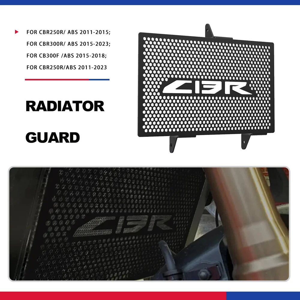 For Honda CBR250R CBR 250 R 2011 2012 2013 -2016 CBR300R 2014-2017 Radiator Protective Cover Grill Guard Grille Protector
For Honda CBR250R CBR 250 R 2011 2012 2013 -2016 CBR300R 2014-2017 Radiator Protective Cover Grill Guard Grille Protector