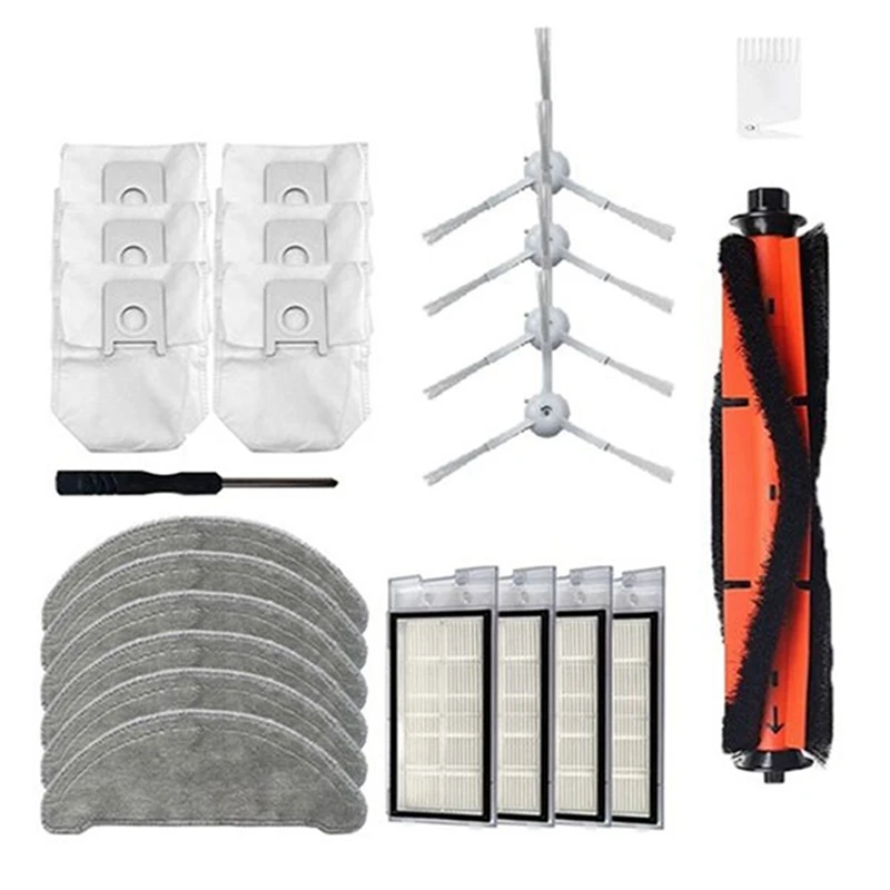Accessories For Xiaomi Roidmi EVE Plus Robotic Vacuum Cleaner Mop Cloth Hepa Filter Brush Dust Bag Replacement Parts
Accessories For Xiaomi Roidmi EVE Plus Robotic Vacuum Cleaner Mop Cloth Hepa Filter Brush Dust Bag Replacement Parts