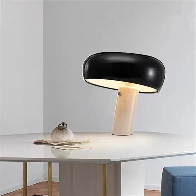 2023 Marble Table Lamp Italian Designer Mushroom Lamp Modern lamp Children's Study Light Bedroom Decor bedside tables lights 
2023 Marble Table Lamp Italian Designer Mushroom Lamp Modern lamp Children's Study Light Bedroom Decor bedside tables lights