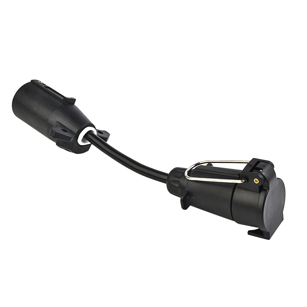 7 Way RV Blade To 7 Pin Trailer Round Socket Female Plug Connector Adaptor Converter For RV Camper Caravan Car Accessories
7 Way RV Blade To 7 Pin Trailer Round Socket Female Plug Connector Adaptor Converter For RV Camper Caravan Car Accessories