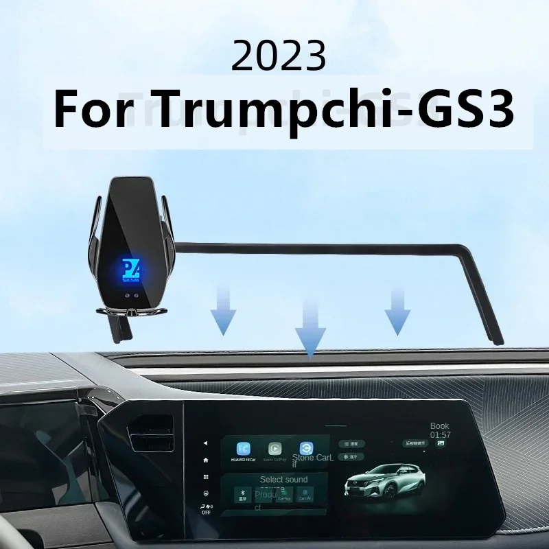 For 2023 Trumpchi GS3 Car Screen Phone Holder Wireless Charger Navigation Modification Interior 10.25 12.3 Inch Size
For 2023 Trumpchi GS3 Car Screen Phone Holder Wireless Charger Navigation Modification Interior 10.25 12.3 Inch Size