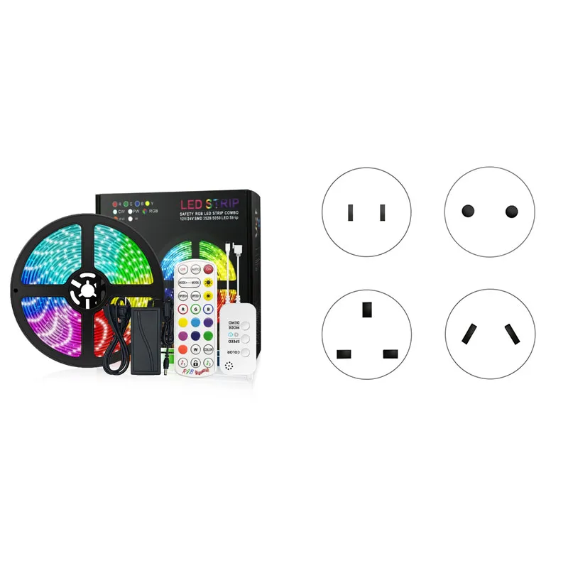 Waterproof LED Light Strip 5050RGB Music Light Strip 15M 450 Light Intelligent Bluetooth 24 Key Colorful Light
Waterproof LED Light Strip 5050RGB Music Light Strip 15M 450 Light Intelligent Bluetooth 24 Key Colorful Light