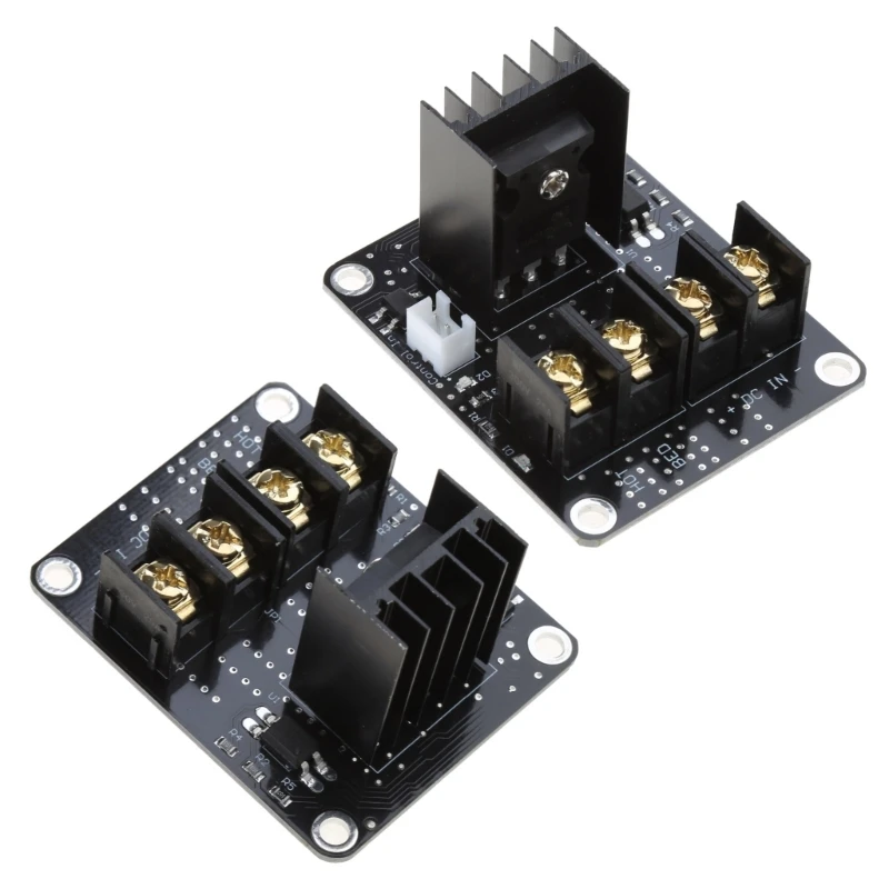 Heat Bed Module MOS Tube Hot Bed Power Expansion Module with Cables High Current Load Board for 3D Printer Durable
Heat Bed Module MOS Tube Hot Bed Power Expansion Module with Cables High Current Load Board for 3D Printer Durable