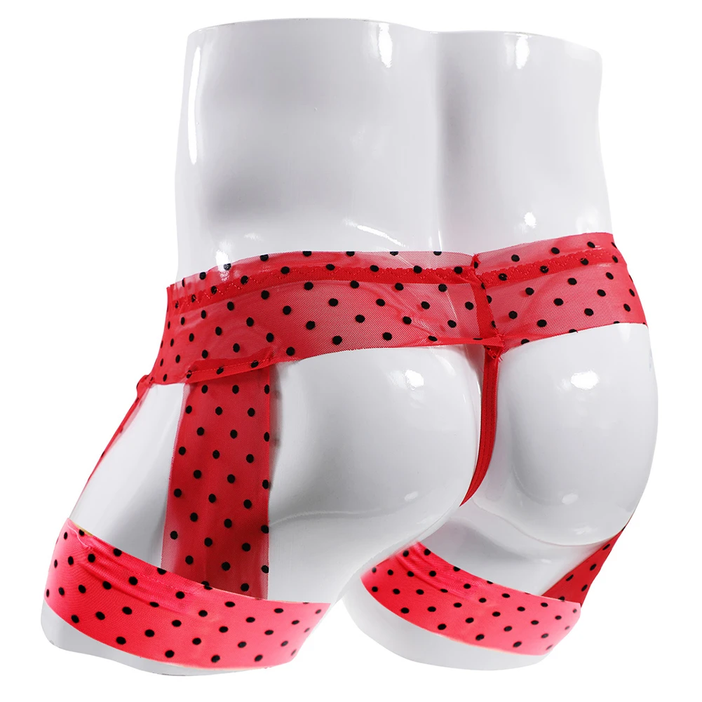 Mens Sexy Sissy Bulge U Pouch Panties Dot Briefs Intimates Lingerie Thin T-Back Thong Mesh Maid Red Underwear Summer Cool Brief
Mens Sexy Sissy Bulge U Pouch Panties Dot Briefs Intimates Lingerie Thin T-Back Thong Mesh Maid Red Underwear Summer Cool Brief
