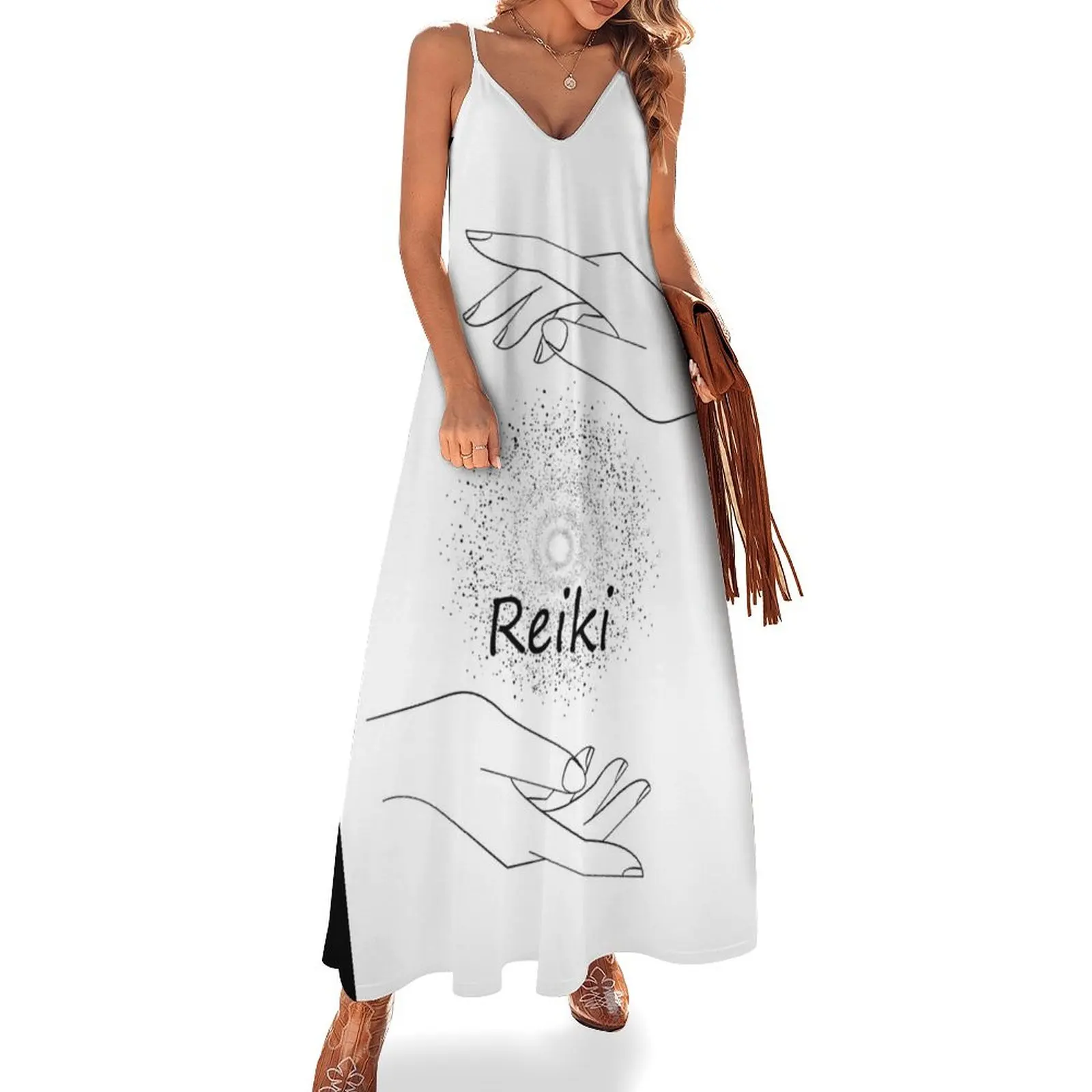 Reiki Sleeveless Dress elegant party dresses for women 2024 Women long dress Dress vintage dresses summer woman 2024
Reiki Sleeveless Dress elegant party dresses for women 2024 Women long dress Dress vintage dresses summer woman 2024