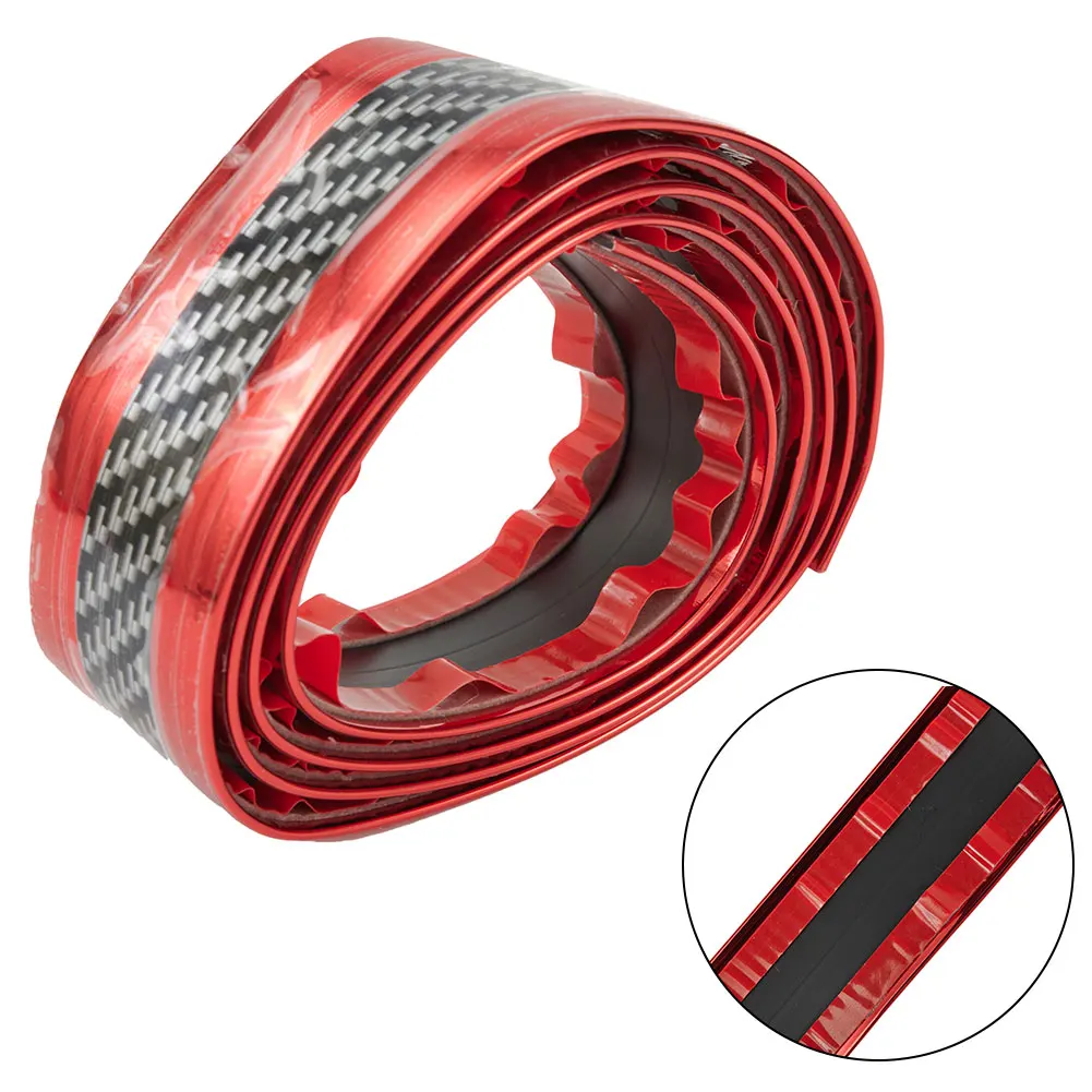 Bumper Rear Front Anti-Collision Exterior Door Sill Strip Moulding Car Carbon Fiber Red Trunk Fender Protector
Bumper Rear Front Anti-Collision Exterior Door Sill Strip Moulding Car Carbon Fiber Red Trunk Fender Protector