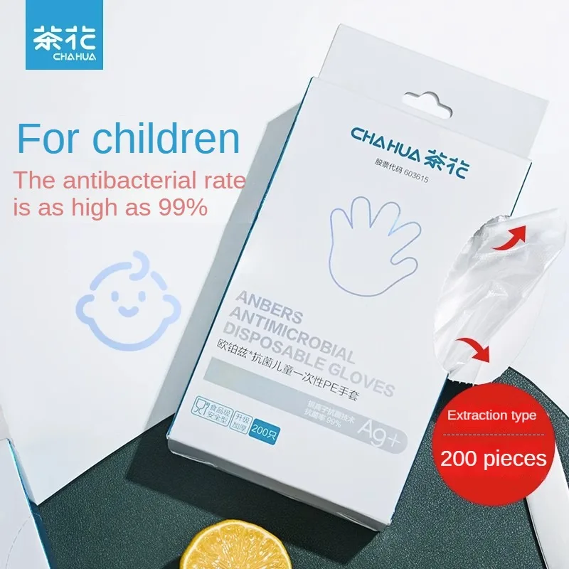 CHAHUA Gloves Disposable Antibacterial Household Adult Special Kitchen Catering Food Grade Safety Pe Gloves
CHAHUA Gloves Disposable Antibacterial Household Adult Special Kitchen Catering Food Grade Safety Pe Gloves