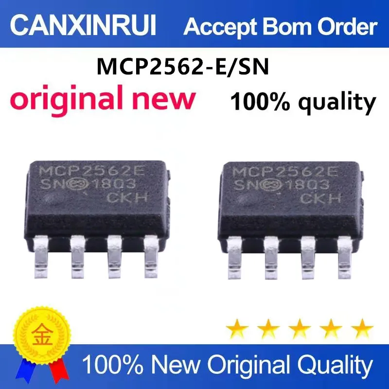 Original New 100% quality MCP2561E MCP2561T-E/SN -E/SN MCP2562 MCP2562-E/SN T-E/SN Integrated circuit IC chip
Original New 100% quality MCP2561E MCP2561T-E/SN -E/SN MCP2562 MCP2562-E/SN T-E/SN Integrated circuit IC chip