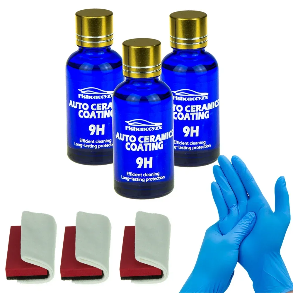 3Pcs 9H Car Plated Crystal Ceramic Coating Super Hydrophobic Glass Polishing Coating Set Without Box Car Paint Maintenance Fluid
3Pcs 9H Car Plated Crystal Ceramic Coating Super Hydrophobic Glass Polishing Coating Set Without Box Car Paint Maintenance Fluid
