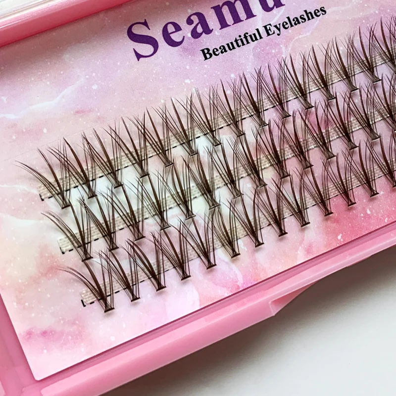 

10D 20D 30D Cluster Lashes Volume Clusters Lashes DIY Extension Segmented Lashes Natural Individual Mink Eyelashes
