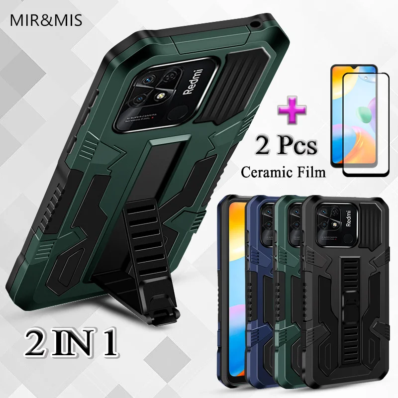 2 IN 1 For Redmi 10C Xiaomi Poco C40 4G Phone Case Hard Case With Two Piece Ceramic Screen
2 IN 1 For Redmi 10C Xiaomi Poco C40 4G Phone Case Hard Case With Two Piece Ceramic Screen