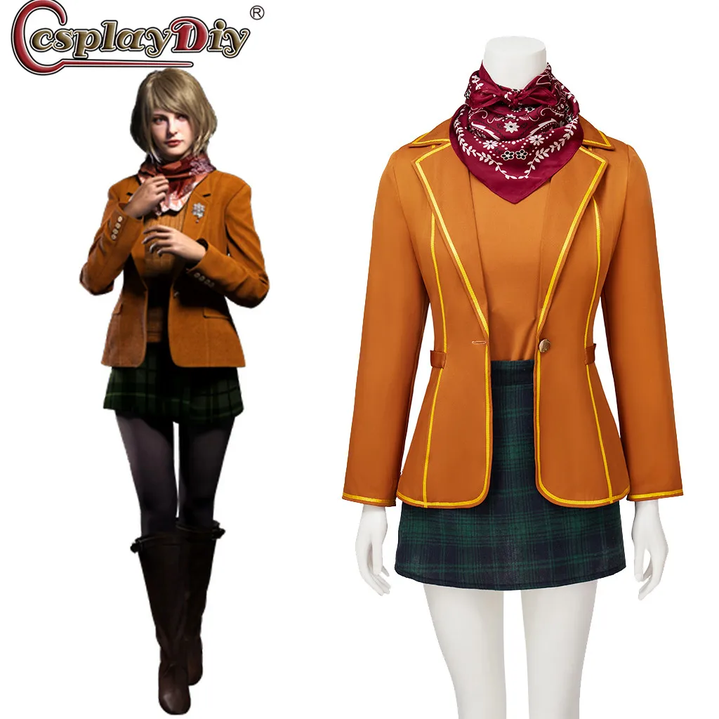 Movie Remake Ashley Graham Evil Cosplay Costume Women Sweaters Outfits School Uniform Jacket Dress Halloween Carnival Cosplaydiy
Movie Remake Ashley Graham Evil Cosplay Costume Women Sweaters Outfits School Uniform Jacket Dress Halloween Carnival Cosplaydiy
