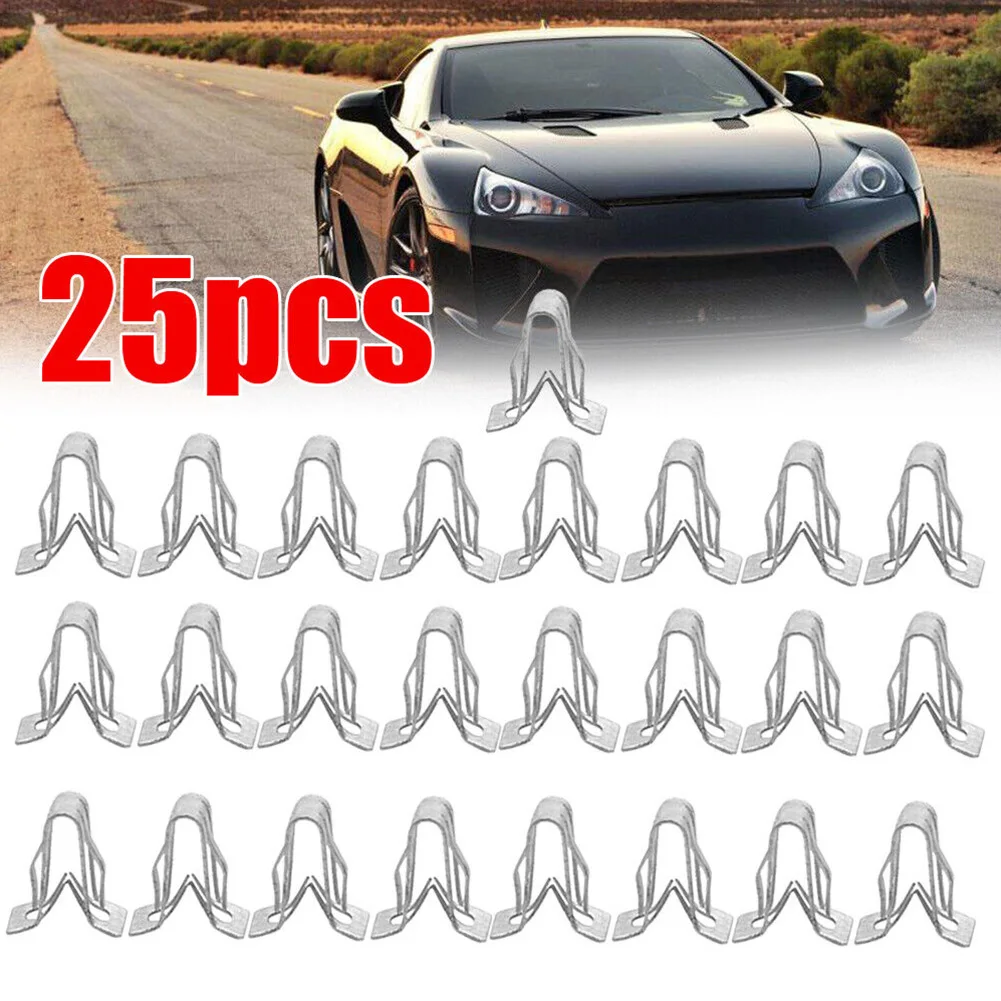 25Pcs/set Metal Retainer Clip Universal Car Front Console Dash Dashboard Trim Fastener Clip For Ford 16662182,11588650
25Pcs/set Metal Retainer Clip Universal Car Front Console Dash Dashboard Trim Fastener Clip For Ford 16662182,11588650