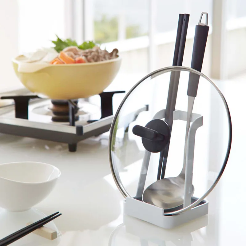 Home Ladle Holder Storage Soup Spoon Tray Lid Stand Spatula Organizer Kitchen Utensils Rack Pot Cover Shelf
Home Ladle Holder Storage Soup Spoon Tray Lid Stand Spatula Organizer Kitchen Utensils Rack Pot Cover Shelf