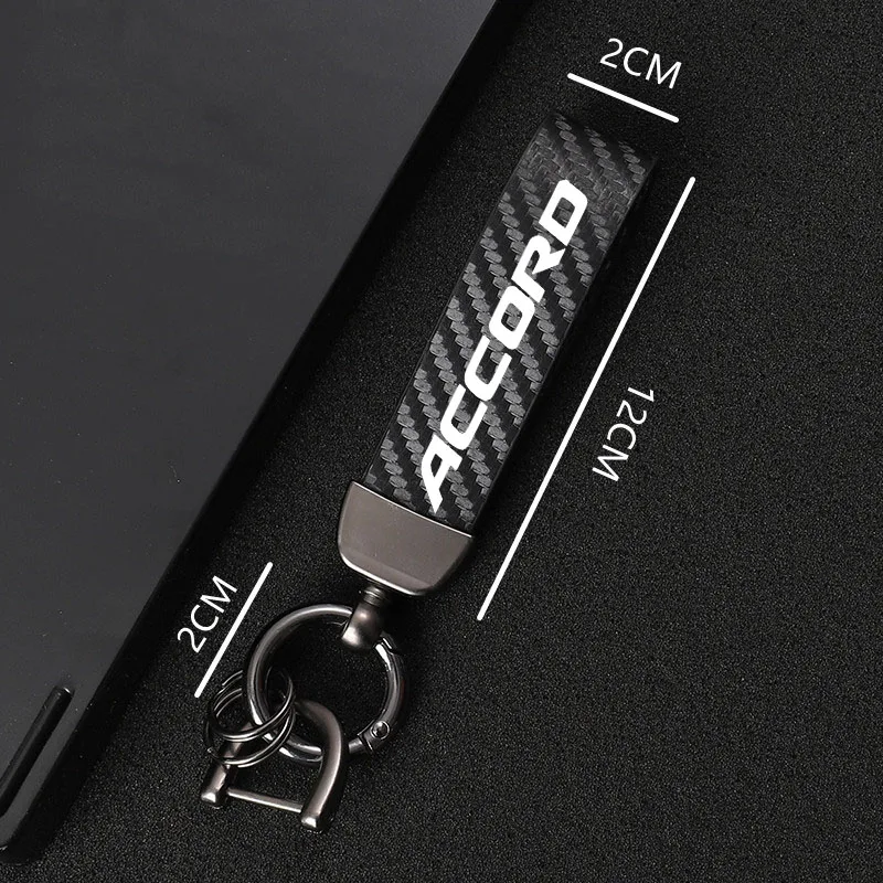Leather carbon fiber car keychain zinc alloy key ring for honda accord car accessories
Leather carbon fiber car keychain zinc alloy key ring for honda accord car accessories