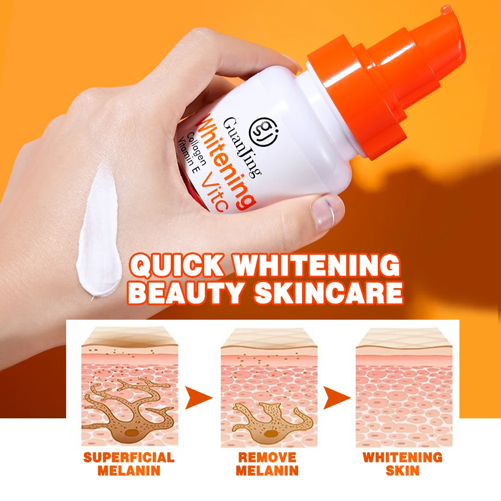 150ml Vitamin C Body Creams Whitening Lotion Face Deep Moisturize Cream VC VE Collagen Reduces Melanin Brighten Skin Lotion
150ml Vitamin C Body Creams Whitening Lotion Face Deep Moisturize Cream VC VE Collagen Reduces Melanin Brighten Skin Lotion
