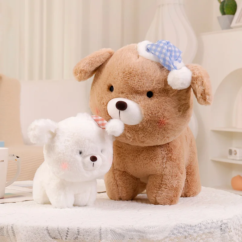 25/35/45CM Adorable Fluffy Dog White Brown Plushie Soft Puppy Plush Toy Stuffed Animals For Baby Appease Doll
25/35/45CM Adorable Fluffy Dog White Brown Plushie Soft Puppy Plush Toy Stuffed Animals For Baby Appease Doll