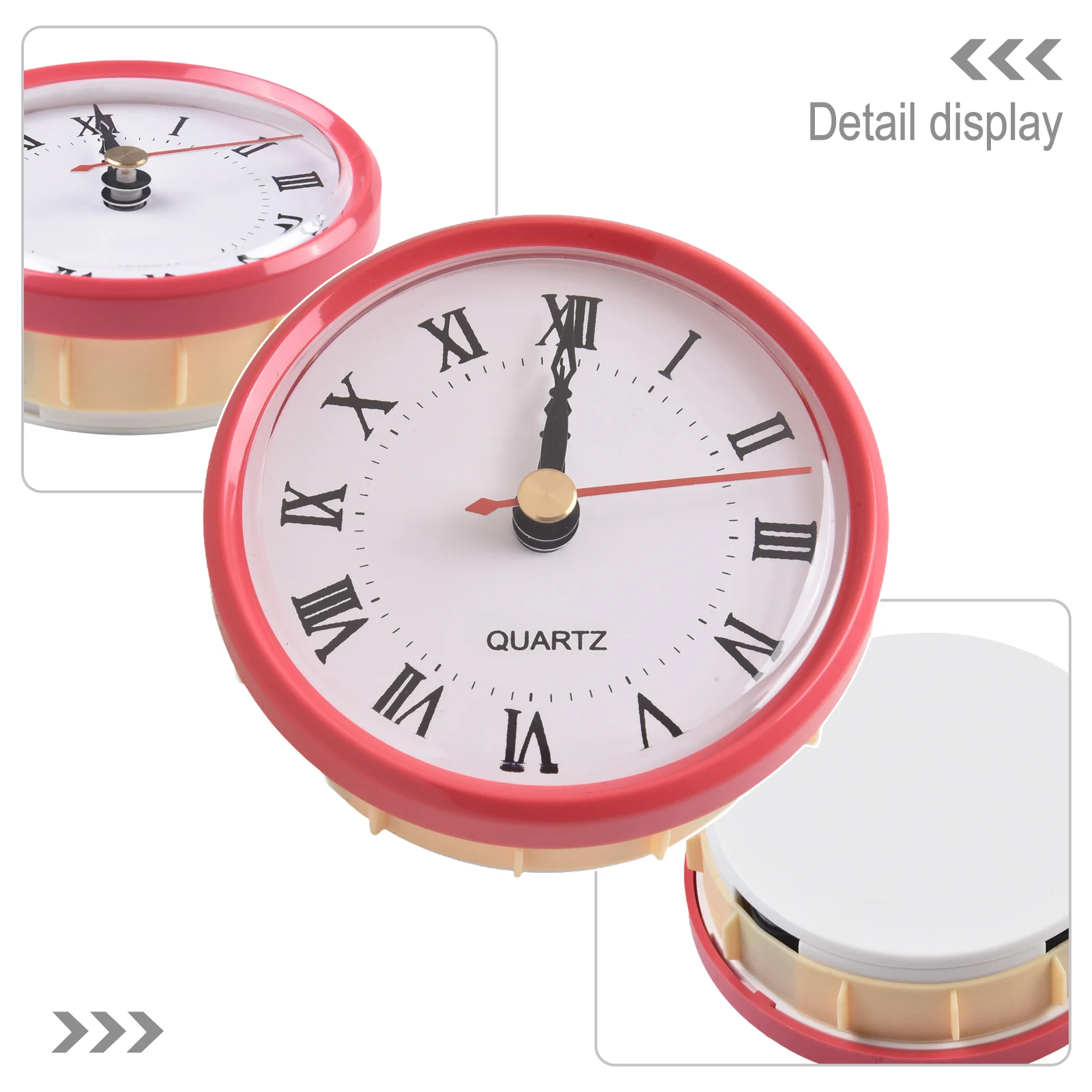 

Insert Movement Quartz Clock 80mm Arabic Or Roman Numerals Clock Faces Clocks Head Insert Home Decoration Durable