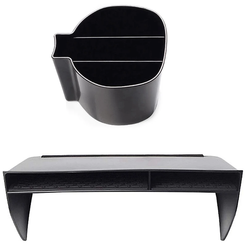 2 шт. для Toyota RAV4 2019 2020 автомобильные аксессуары: 1 центральный консольный органайзер и 1 Автомобильный подстаканник коробка для хранения