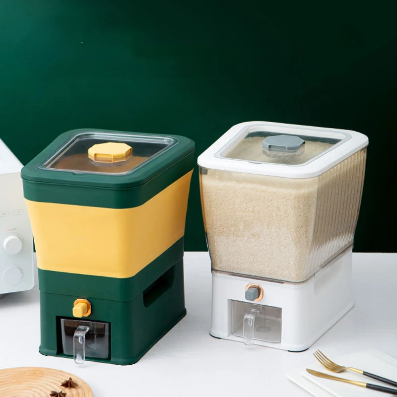 Household Foldable Transparent Cereal Rice Dispenser Large-capacity Rice Storage Cabinet Press-type Grain Storage Bucket Kitchen
Household Foldable Transparent Cereal Rice Dispenser Large-capacity Rice Storage Cabinet Press-type Grain Storage Bucket Kitchen