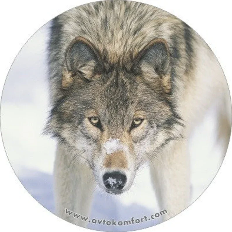 

Wolf 15" 16" 17" Made With Your Size Soft Spare Wheel Tire Cover