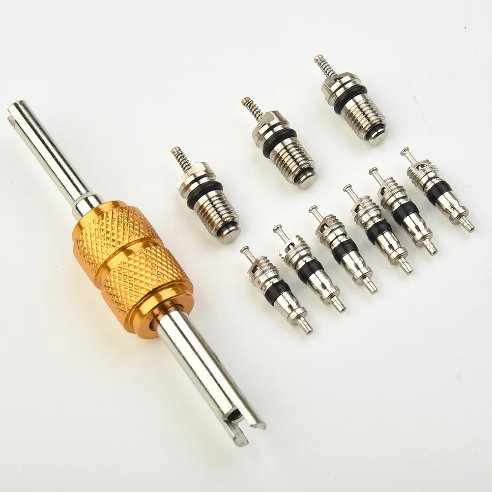 9 Automotive Air Conditioning Spools + 1 Removal Tool For Air Conditioning Systems Air Conditioning Spool Replacement Kit
9 Automotive Air Conditioning Spools + 1 Removal Tool For Air Conditioning Systems Air Conditioning Spool Replacement Kit