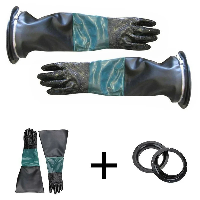 Sandblasting Gloves 23.6x9.8Inch Work Gloves For Sandblaster Sand Blast Cabinet Sandblasters Workshop Equipment Air Tools Parts
Sandblasting Gloves 23.6x9.8Inch Work Gloves For Sandblaster Sand Blast Cabinet Sandblasters Workshop Equipment Air Tools Parts