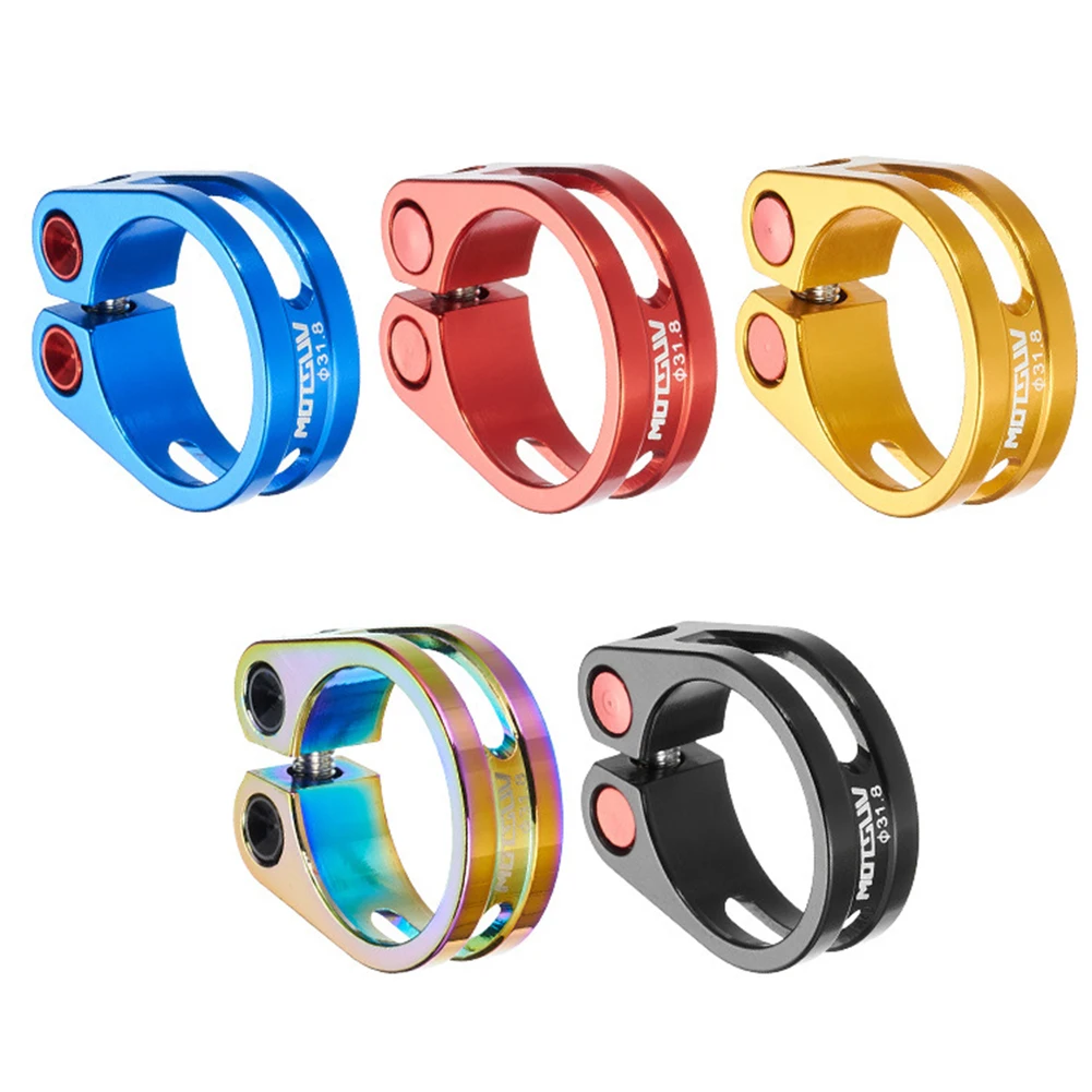 Seatpost Clip Seat Tube Clamp Black/red/blue/gold/colorful Hollow Lightweight Ф31.8mm Aluminum Alloy Bicycle Parts
Seatpost Clip Seat Tube Clamp Black/red/blue/gold/colorful Hollow Lightweight Ф31.8mm Aluminum Alloy Bicycle Parts