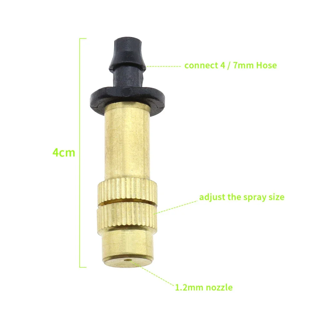 New High Quality Sprayer Hose Nozzles Large-scale Irrigation Lawn Gardening Misting Adjustable Atomizing Nozzles
New High Quality Sprayer Hose Nozzles Large-scale Irrigation Lawn Gardening Misting Adjustable Atomizing Nozzles