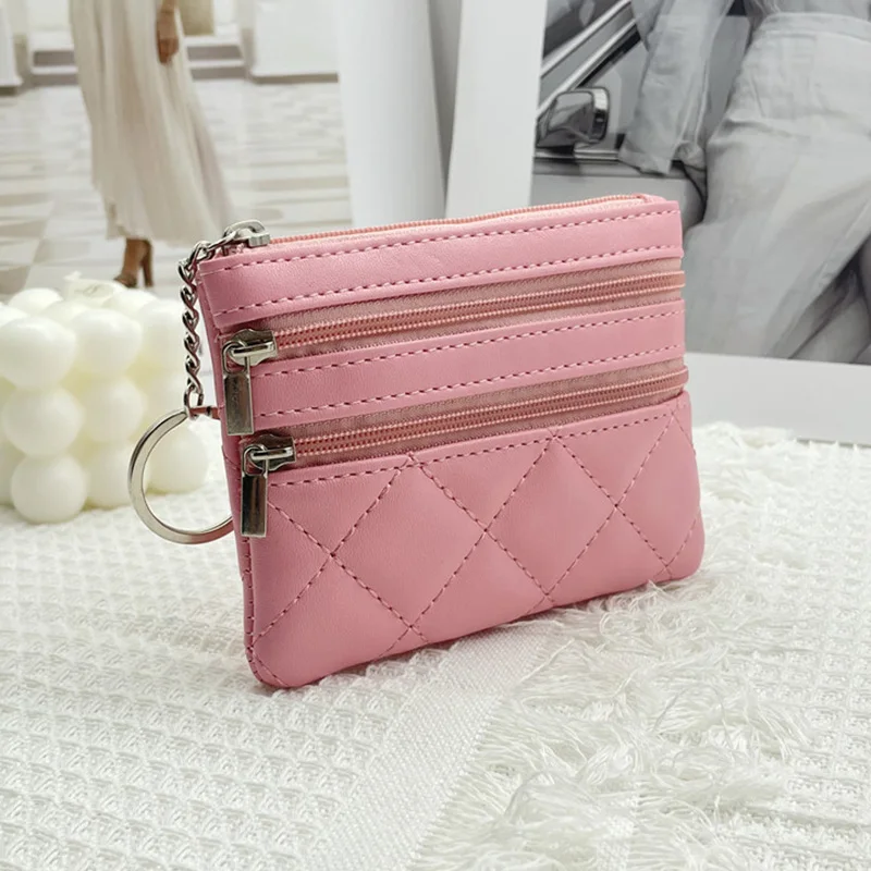 Women PU Leather Coin Purses Zipper Short Wallet Solid Color Change Money Bags Embroidered Portable Wallet Key Holder Cases
Women PU Leather Coin Purses Zipper Short Wallet Solid Color Change Money Bags Embroidered Portable Wallet Key Holder Cases