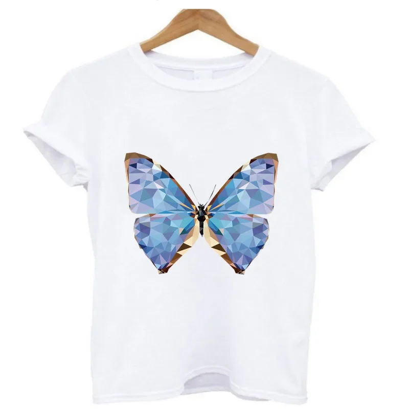 Butterfliy t shirts women Printed Summer short sleeve tees harajuku girls cute cartoon shirt ladies clothes ropa mujeres
Butterfliy t shirts women Printed Summer short sleeve tees harajuku girls cute cartoon shirt ladies clothes ropa mujeres