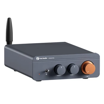 포시 오디오 블루투스 사운드 파워 앰프 BT20A 프로 TPA3255, 300W x2 미니 하이파이 스테레오 클래스 D 앰프, 베이스 트레블 홈 시어터용