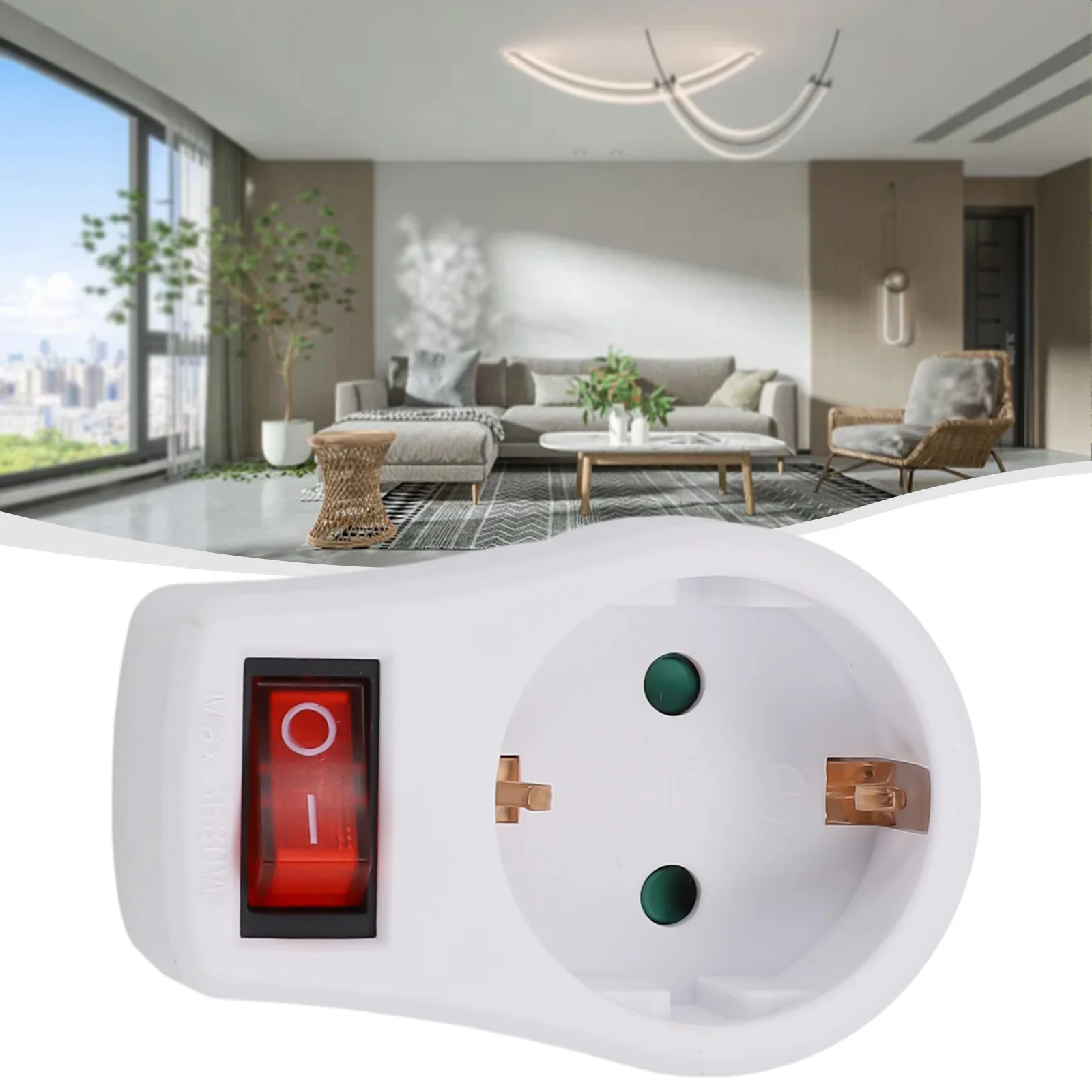Socket Supplies Socket Outlet Conversion Plug European Type Flame Retardant PP Power Tool With Switch Saves Money
Socket Supplies Socket Outlet Conversion Plug European Type Flame Retardant PP Power Tool With Switch Saves Money