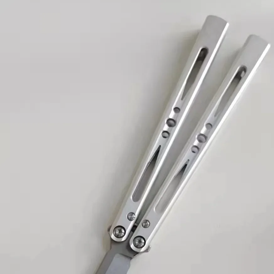 Apocalypse Vixen V2 7075 Aluminum Speed Channel Handles Bushing Pivot EDC Tools Balisong Clone False Edge Butterfly Knife
Apocalypse Vixen V2 7075 Aluminum Speed Channel Handles Bushing Pivot EDC Tools Balisong Clone False Edge Butterfly Knife