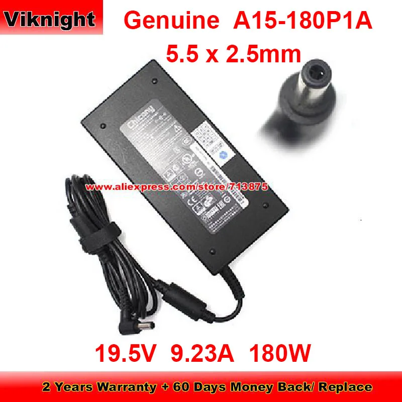 Genuine A15-180P1A AC Adapter 19.5V 9.23A for Clevo P151HM1 P640RE P670RA NH77DOW P671RA P15XHM P650SG N850EP P650HP3 P151SM1
Genuine A15-180P1A AC Adapter 19.5V 9.23A for Clevo P151HM1 P640RE P670RA NH77DOW P671RA P15XHM P650SG N850EP P650HP3 P151SM1