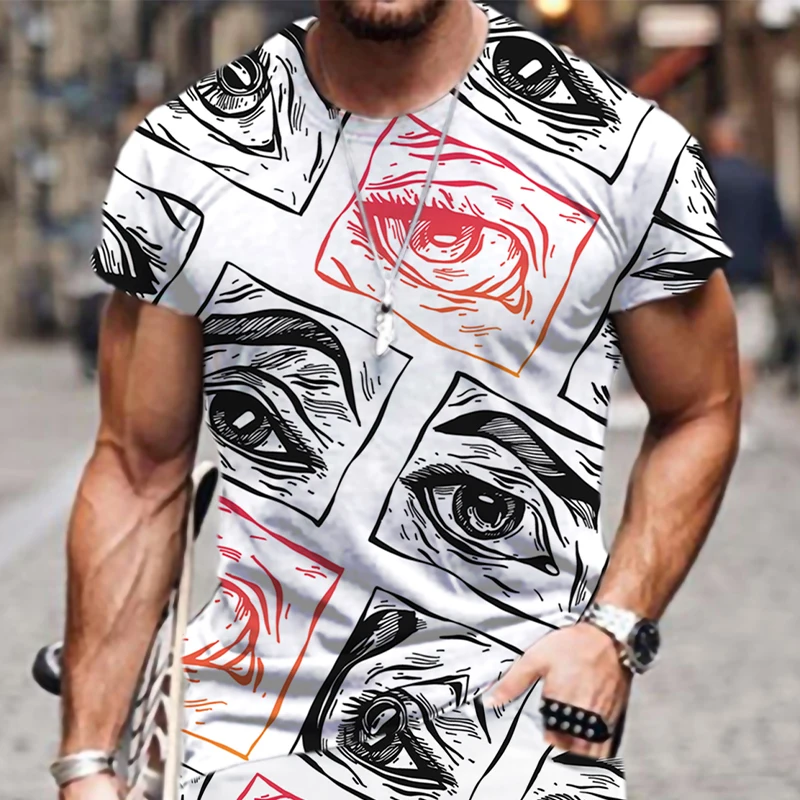 Men's T-shirts Harajuku Pattern Oversized Tops Male Fashion Loose Funny Hip Hop Clothes Casual Style Short Sleeve O-Neck Cool
Men's T-shirts Harajuku Pattern Oversized Tops Male Fashion Loose Funny Hip Hop Clothes Casual Style Short Sleeve O-Neck Cool