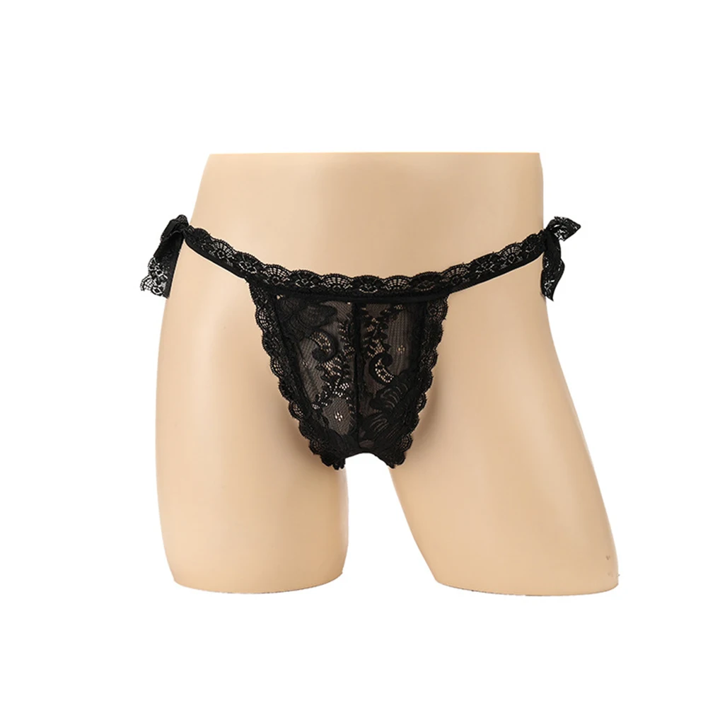 Sexy Men Lace Briefs Gay See-through Underwear Ultra-thin Mesh Thong T-Back Pouch G-String Sissy Seduction Erotic Lingerie
Sexy Men Lace Briefs Gay See-through Underwear Ultra-thin Mesh Thong T-Back Pouch G-String Sissy Seduction Erotic Lingerie