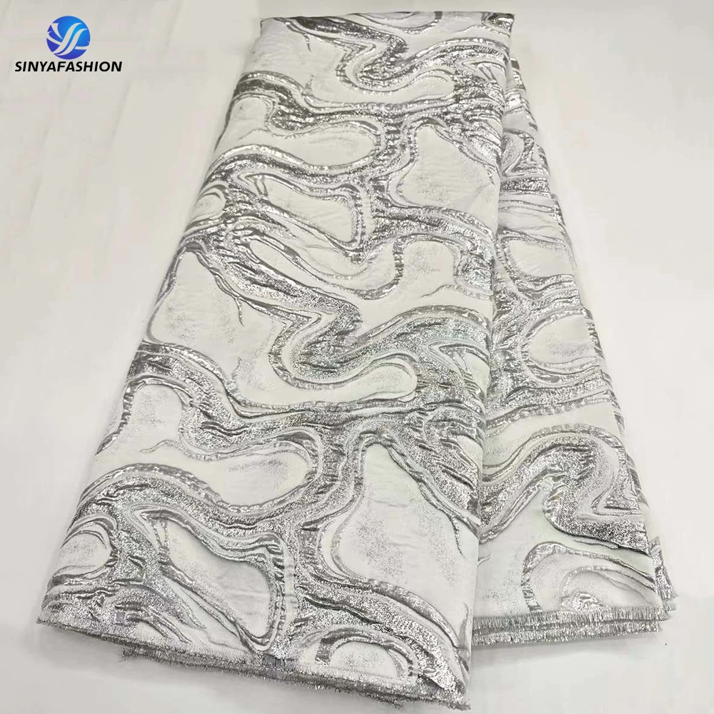 Sinya Damask AfricanBrocade Lace Fabric 2024 High Quality French Jacquard Lace Fabric For Women Wedding Party Luxury Dresses
Sinya Damask AfricanBrocade Lace Fabric 2024 High Quality French Jacquard Lace Fabric For Women Wedding Party Luxury Dresses