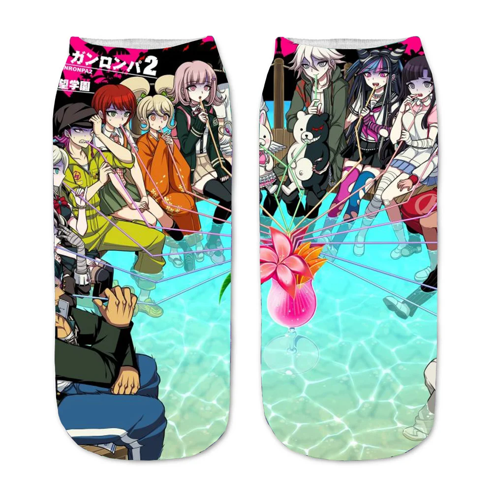 Teenager Short Sock Kawaii Ankle Socks Anime Danganronpa 3D Printed Cartoon Straight Socks Men Women Sock
Teenager Short Sock Kawaii Ankle Socks Anime Danganronpa 3D Printed Cartoon Straight Socks Men Women Sock