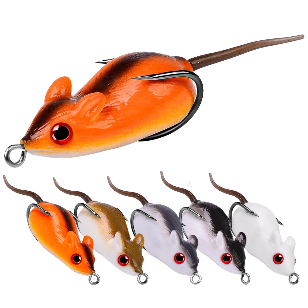 1Pcs/lot 3D Eyes Soft Mouse Bait Fishing Lure 5cm 9g Floating Crankbait Artificial Bait Fishing Tackle Everything for Fishing
1Pcs/lot 3D Eyes Soft Mouse Bait Fishing Lure 5cm 9g Floating Crankbait Artificial Bait Fishing Tackle Everything for Fishing